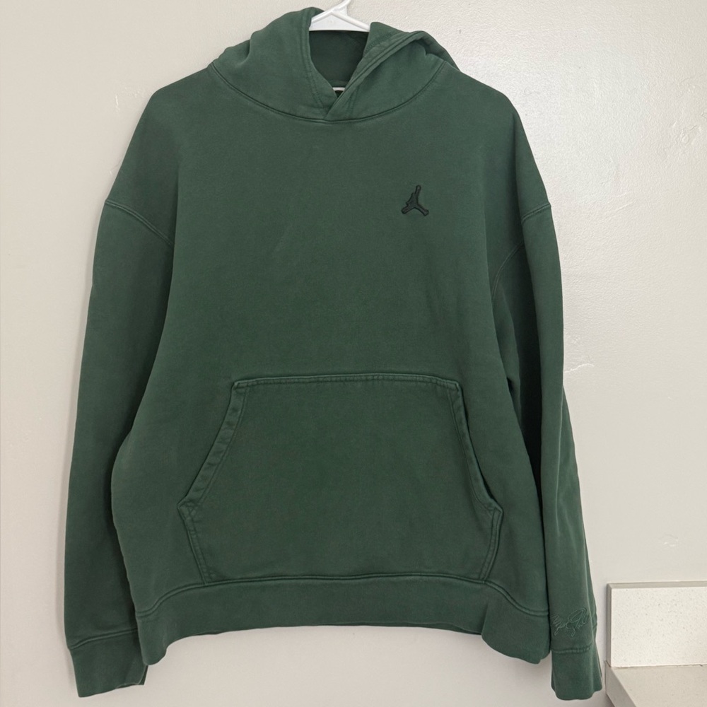 Women’s Nike Jordan Forest Green Hoodie. Size XL.